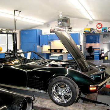 Joe Germann's Garage and Home office