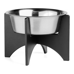 M3LD Black Heavy Pet Dish (Small) - Pet Bowls And Feeding
