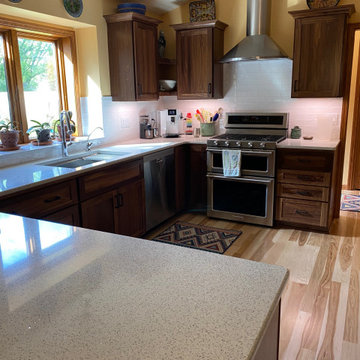Walnut Refaced Kitchen