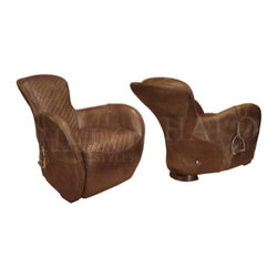 Saddle Chair - Armchairs And Accent Chairs