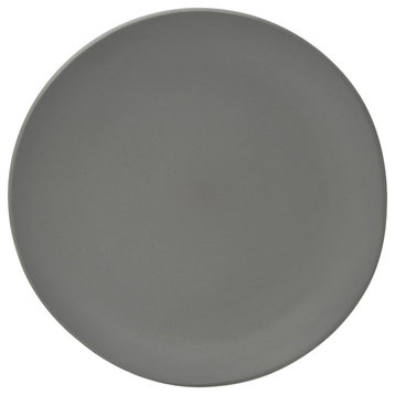 Ripple Dinner Plates, Set of 6, Gray