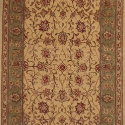 Persian Tabriz runner 2'6 X 5'2 - Area Rugs