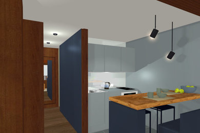 MODÉLISATION 3D - Appartement Cabine Montagne La Clusaz