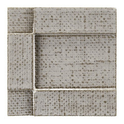 ANN SACKS Koi 5-3/4" x 5-3/4" asaori field in sharkskin - Wall And Floor Tile