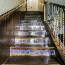 Staircase and Garage Entrance
