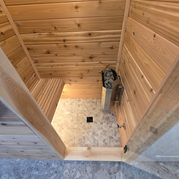 Master Bathroom Sauna