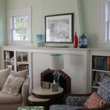 Redesign Package - Coastal Contemporary Living Room