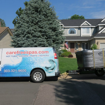 Carefree Spas Hot Tub Delivery