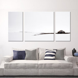 Multi Panel Artworks - Limited Edition Triptych "Isolated" Iceland 2700x1200mm o - Fine Art Prints