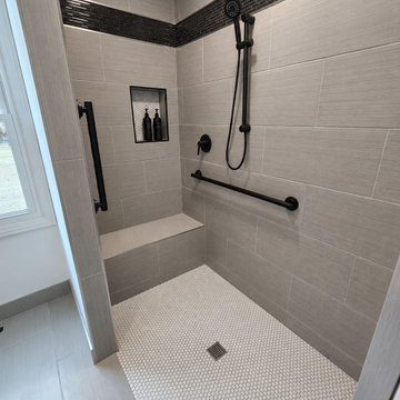 Tecumseh - Modern Aging-in-Place Master Bathroom Renovation