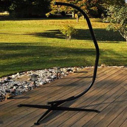 Algoma C-Frame Hanging Chair Stand - Hammock Stands And Accessories