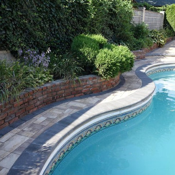 Pool Surround and Paver Patio - Custom Paver Patio