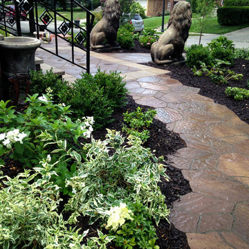Natural Stone and Statue Garden