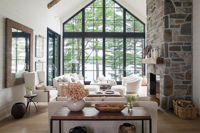 Example of a living room design in Toronto