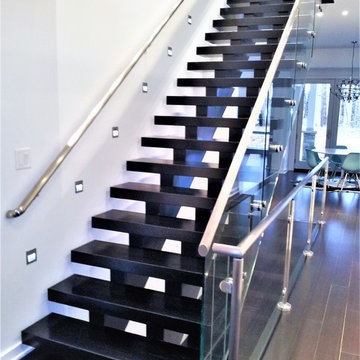 Glass Sided Staircase
