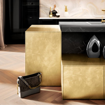 AV5090 - Glass High gloss door