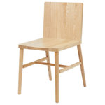 LAXseries - Milk Dining Chair - Only sold in pairs of 2.