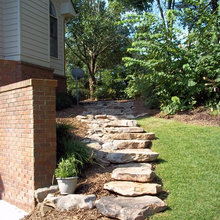 Stone walkways