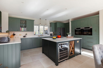 Traditional kitchen in Sussex.