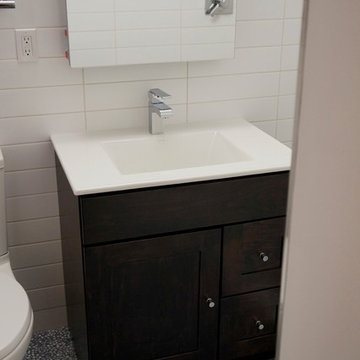 mid century bathroom remodel