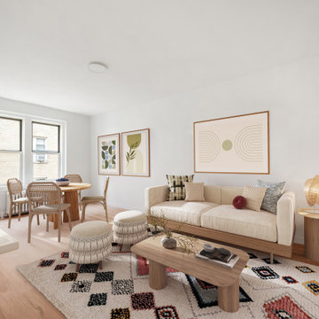 Virtual Staging Examples - Bohemian Style