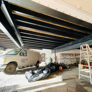 Temporary Parking Structure reinforcement