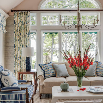 Oyster Harbors Estate: Living Room
