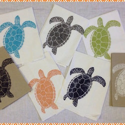 Hand Block Printed Linens - Dish Towels