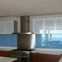 Long colored splashback - Kitchen Products