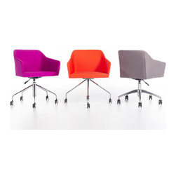 Kets 4-Ways Swivel Armchair by B&T - Dining Chairs