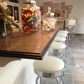 Scottsdale Traditional Kitchen, Ice Cream Counter