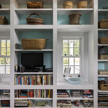 built-in bookcases