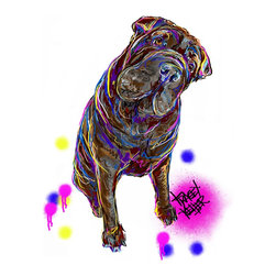 Tracey Keller Hand Illustrated Digital Pet Portraits - Products