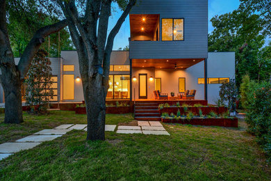 Inspiration for a modern exterior in Austin.