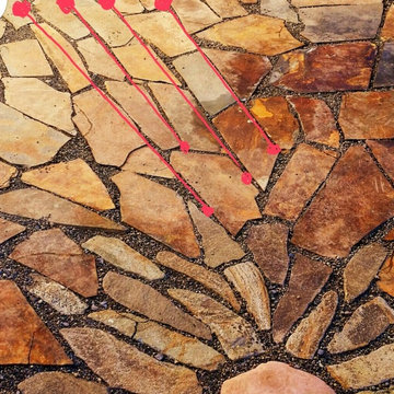 Camas Permeable Patio & Specimen Trees