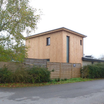 Maison sur rue après intervention