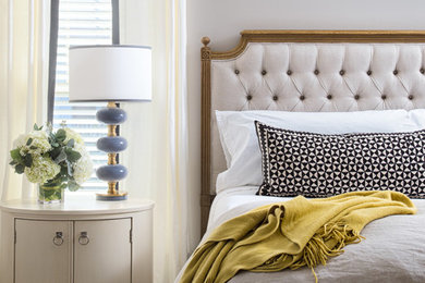 Inspiration for a transitional bedroom remodel in DC Metro