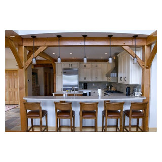 Timber Frame - Craftsman - Kitchen - Other - by The Ferraro Group | Houzz