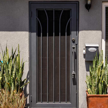 Contemporary Iron Security Door
