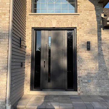 Dekton 0163 Ardesia Nero 84 x 80 with fingerprint smart lock