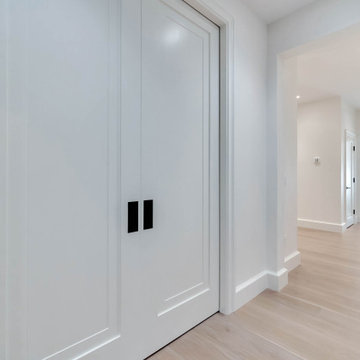 Sleek Pocket Double-Action Door Closet Entry