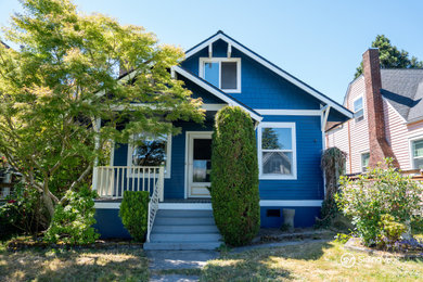 Inspiration for an exterior home remodel in Seattle