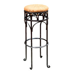 GRANADA BAR IRON STOOL - Bar Stools And Counter Stools