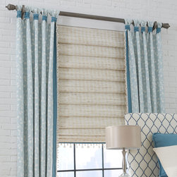 Drapes, Curtains, Woven Wood Shades, Roman Shades - Window Treatments