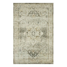 Loloi II Plush, Cloud-Like Texture ROS-09 Sage, Beige Area Rug, 3'3"x5'3"