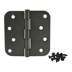 Cosmas - Cosmas Oil Rubbed Bronze Door Hinge 4" With 5/8" Radius Corners - Hinges