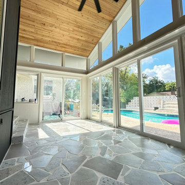 Rustic Sunroom