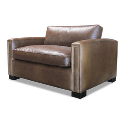 Dante Club Arm Chair - Armchairs And Accent Chairs