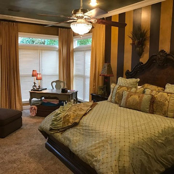 Traditional Bedroom Window Treatments