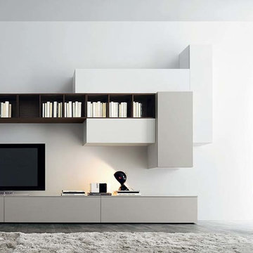 Wall Units - Media Centers - Floating Shelving - Bookcases
